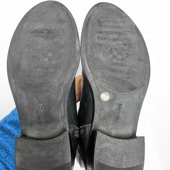 Vince Camuto two tone leather boots - Picture 13 of 16